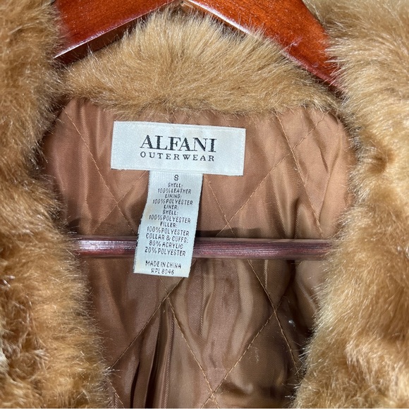 Alfani Suede Jacket w/ Removable Faux Fur Trimmed Quilted Shell Women’s Small - Picture 5 of 16